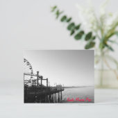 Santa Monica Pier Briefkaart (Staand voorkant)