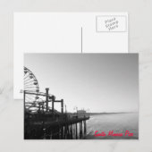 Santa Monica Pier Briefkaart (Voorkant / Achterkant)