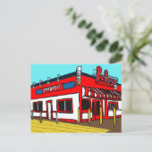 Santa Monica Pier Briefkaart (Staand voorkant)