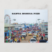 SANTA MONICA PIER briefkaart (Voorkant)