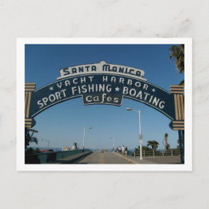 Santa Monica Pier Briefkaart