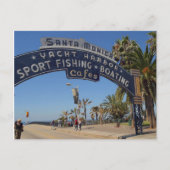 Santa Monica Pier Briefkaart (Voorkant)