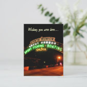 Santa Monica Pier Briefkaart (Staand voorkant)