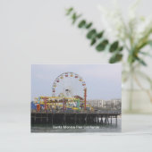 Santa Monica Pier Briefkaart (Staand voorkant)
