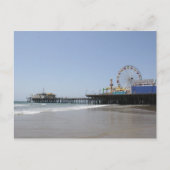 Santa Monica Pier Briefkaart (Voorkant)