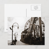 Santa Monica Pier Briefkaart (Voorkant / Achterkant)