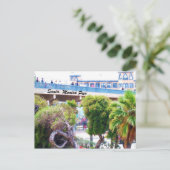 SANTA MONICA PIER-briefkaart Feestdagenkaart (Staand voorkant)