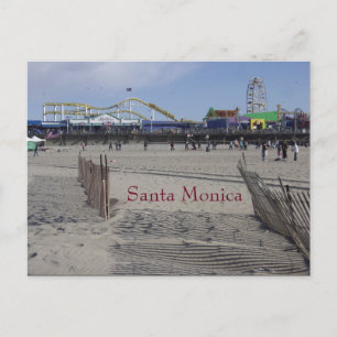 Santa Monica Pier California Briefkaart
