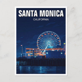 Santa Monica Pier California Los Angeles Briefkaart