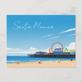 Santa Monica Pier California Los Angeles Briefkaart