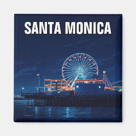 Santa Monica Pier California Los Angeles Magneet