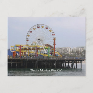 "Santa Monica Pier" Californië Briefkaart