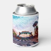 Santa Monica Pier Color Blikjeskoeler (Blikje Voorkant)