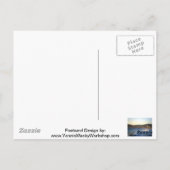 Santa Monica Pier gezien vanuit Venice Beach Briefkaart (Achterkant)