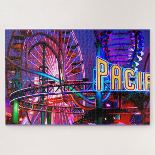 SANTA MONICA PIER Jigzaag Puzzle Legpuzzel