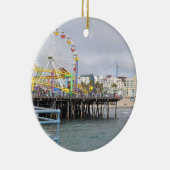 Santa Monica Pier Keramisch Ornament (Rechts)