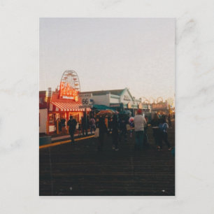 Santa Monica Pier, Los Angeles, Californië Briefkaart