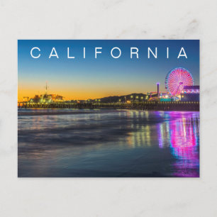 Santa Monica Pier   Los Angeles, Californië Briefkaart
