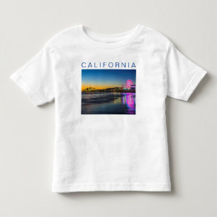 Santa Monica Pier Los Angeles, Californië Kinder Shirts