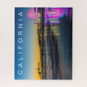 Santa Monica Pier | Los Angeles, Californië Legpuzzel (Verticaal)