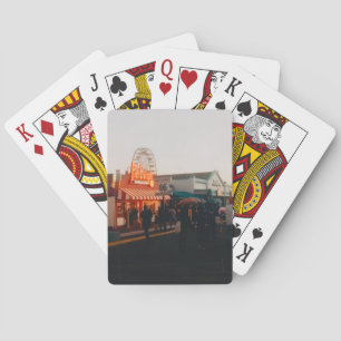 Santa Monica Pier, Los Angeles, Californië Pokerkaarten