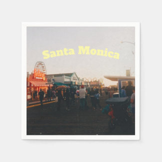 Santa Monica Pier, Los Angeles, Kalifornien Servet