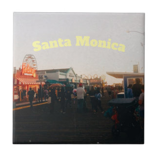 Santa Monica Pier, Los Angeles, Kalifornien Tegeltje