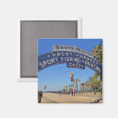 Santa Monica Pier Magneet (Voorkant / Achterkant)