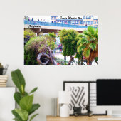 SANTA MONICA PIER MOUSE POSTER (Thuiskantoor)