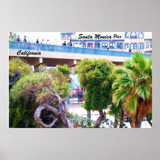 SANTA MONICA PIER MOUSE POSTER (Voorkant)