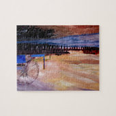 Santa Monica Pier op Sunset Legpuzzel (Horizontaal)