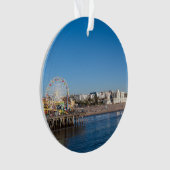Santa Monica Pier Ornament (voorkant)