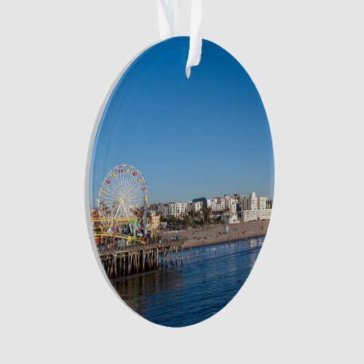 Santa Monica Pier Ornament (voorkant)
