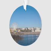 Santa Monica Pier Ornament (voorkant)