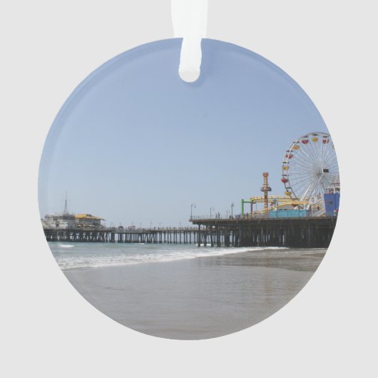 Santa Monica Pier Ornament (achterkant)
