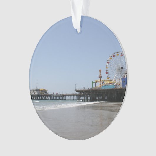 Santa Monica Pier Ornament (voorkant)