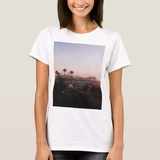Santa Monica Pier Patch T-shirt