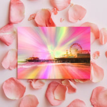 Santa Monica Pier Pink Explosion