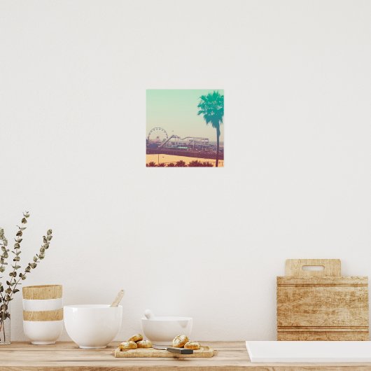 Santa Monica Pier Poster (Keuken)