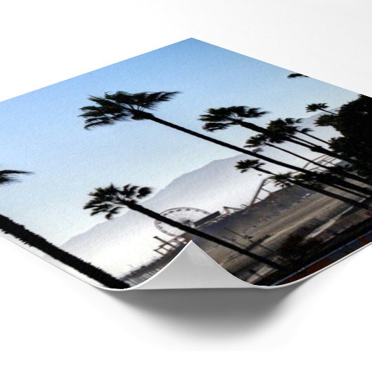 Santa Monica Pier Poster (Hoek)