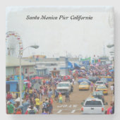 SANTA MONICA PIER STENEN ONDERZETTER (Voorkant)
