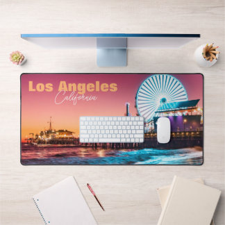 Santa Monica Pier Sunset Bureaumat