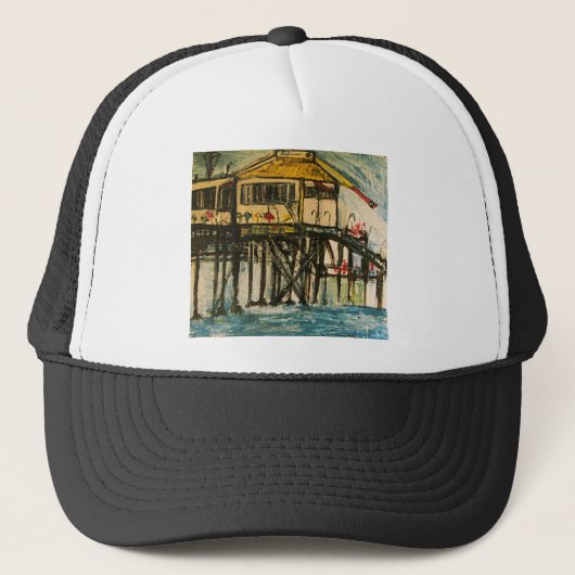 SANTA MONICA PIER TRUCKER PET (Voorkant)