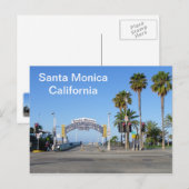 Santa Monica Postcard! Briefkaart (Voorkant / Achterkant)