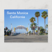 Santa Monica Postcard! Briefkaart (Voorkant)