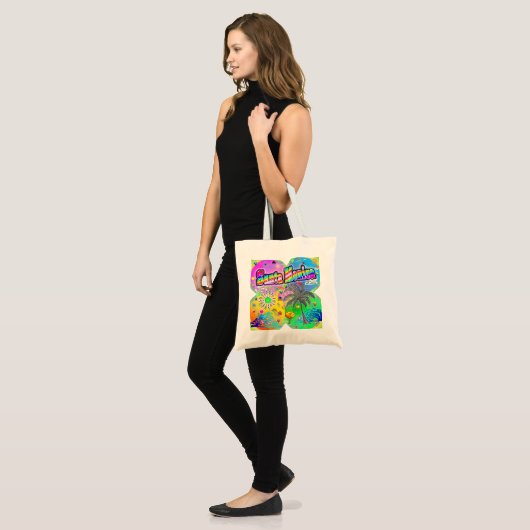 Santa Monica Quadro Seasons Canvas tas (Voorkant (model))