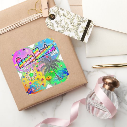 Santa Monica Quadro Seasons Sticker (Geschenken)