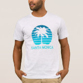 Santa Monica Retro T-Shirt (Voorkant)