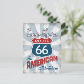 Santa Monica Route 66  Amerika Californië Briefkaart (Staand voorkant)