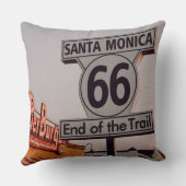 Santa Monica Route 66 California Kussen (Achterkant)